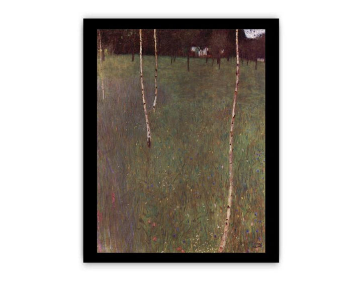 Farmhouse With Birches