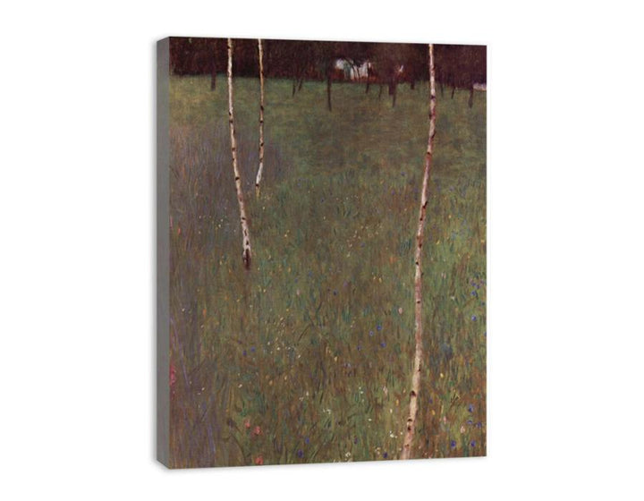 Farmhouse With Birches