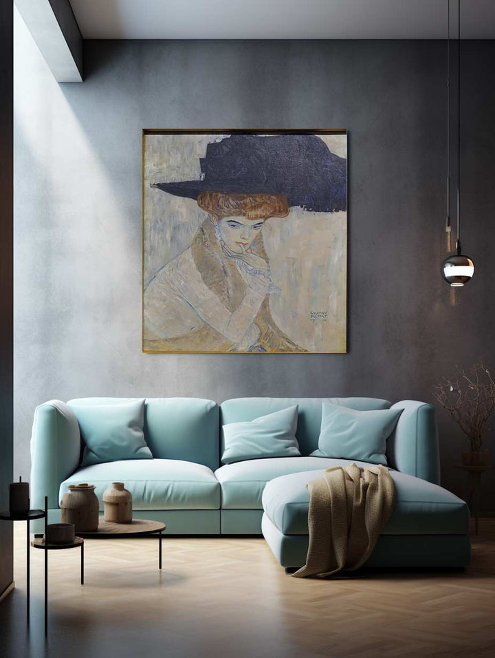 The Black Feather Hat 1910