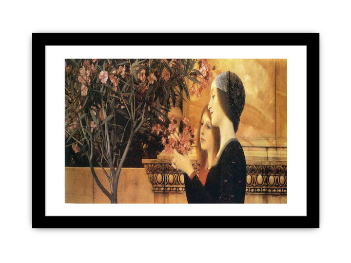 Two Girls with Oleander