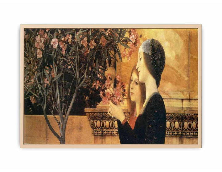 Two Girls with Oleander