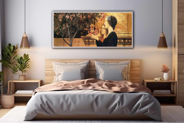 Two Girls with Oleander