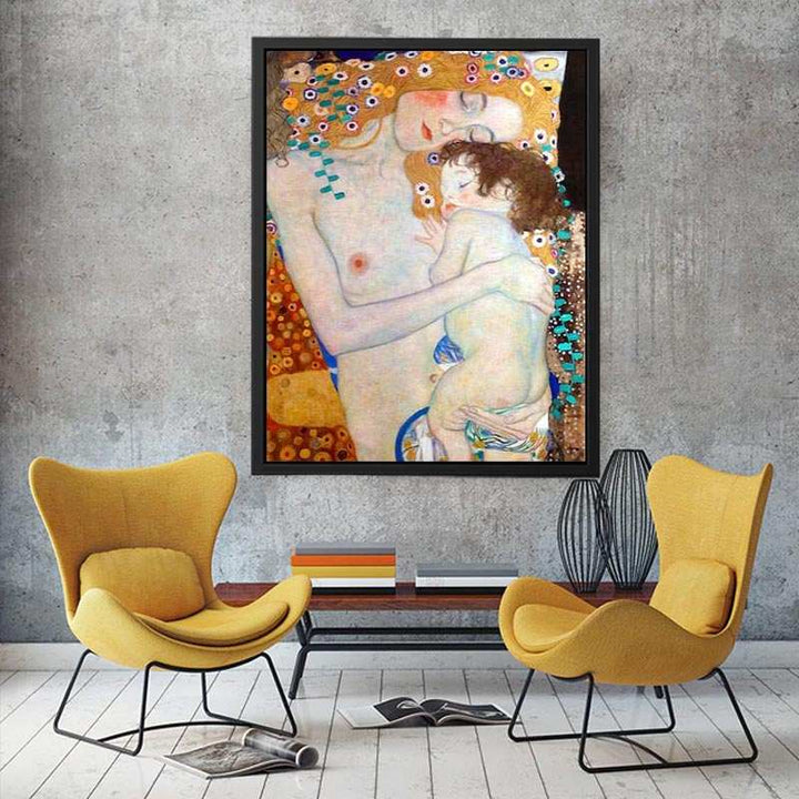 Mother and Child by Gustav Klimt