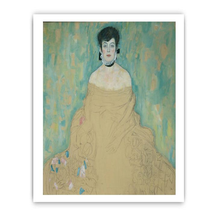 Portrait Of Amalie Zuckerkandl (unfinished)