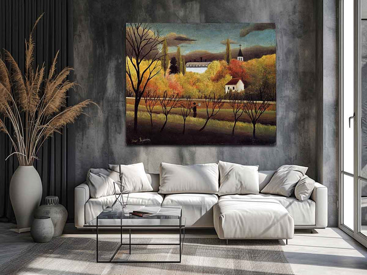 Landscape with Farmer