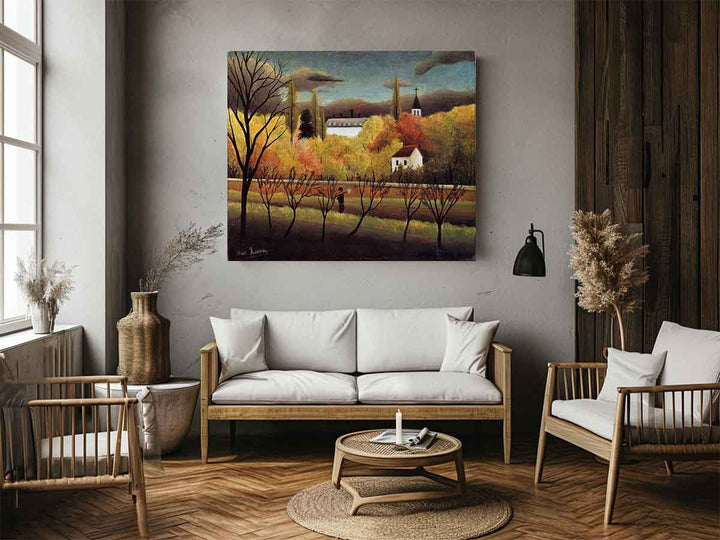 Landscape with Farmer