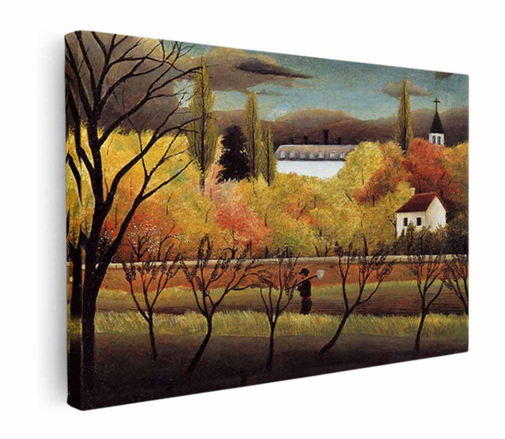 Landscape with Farmer