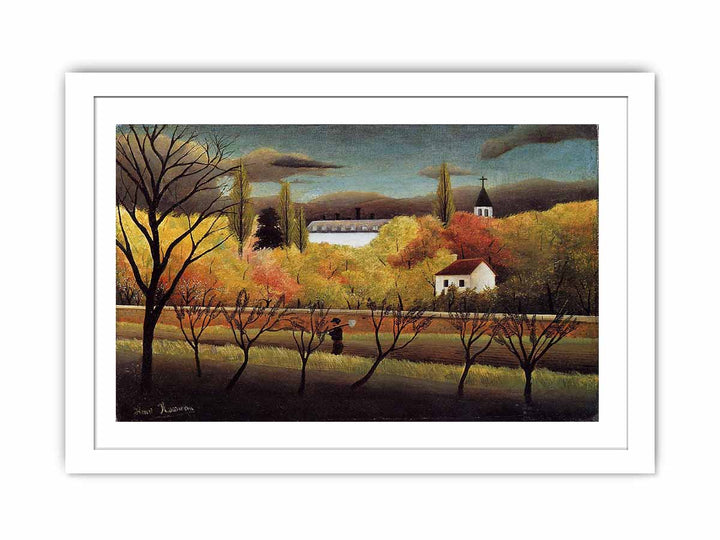 Landscape with Farmer