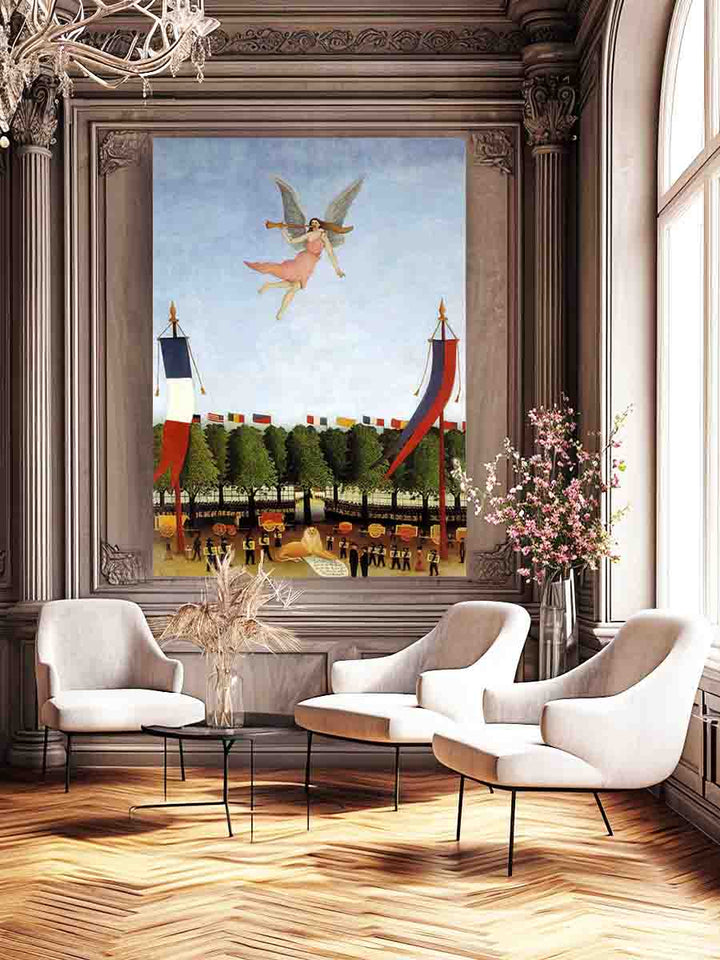 Liberty Inviting Artists at the Society of Independent Artis