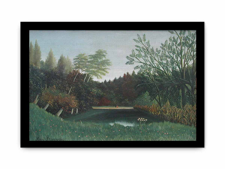 View of the Bois de Boulogne