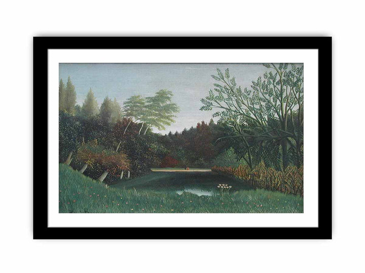 View of the Bois de Boulogne