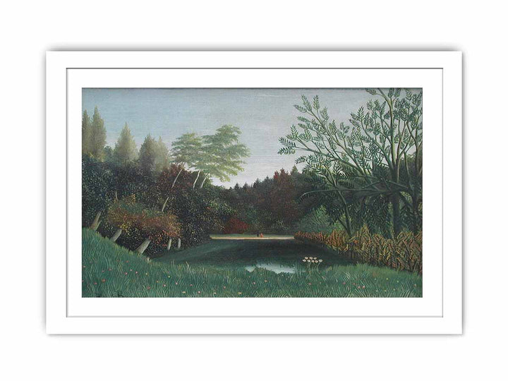 View of the Bois de Boulogne