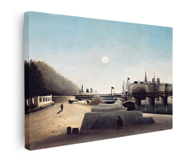A View of the Ile Saint Louis from Port Saint Nicolas Evening