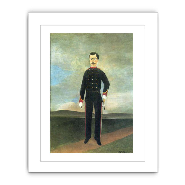 Portrait Of Frumence Biche In Uniform