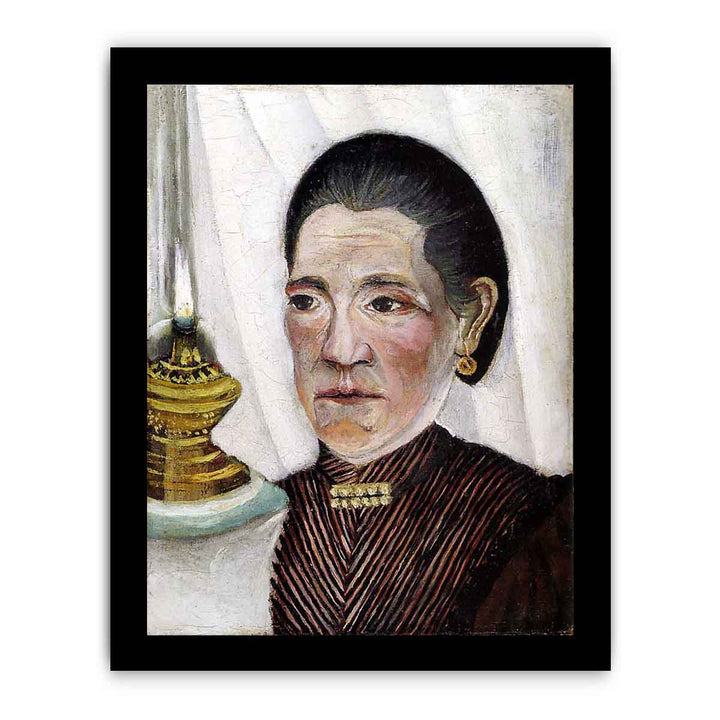 Portrait Of The Artist's Second Wife With A Lamp