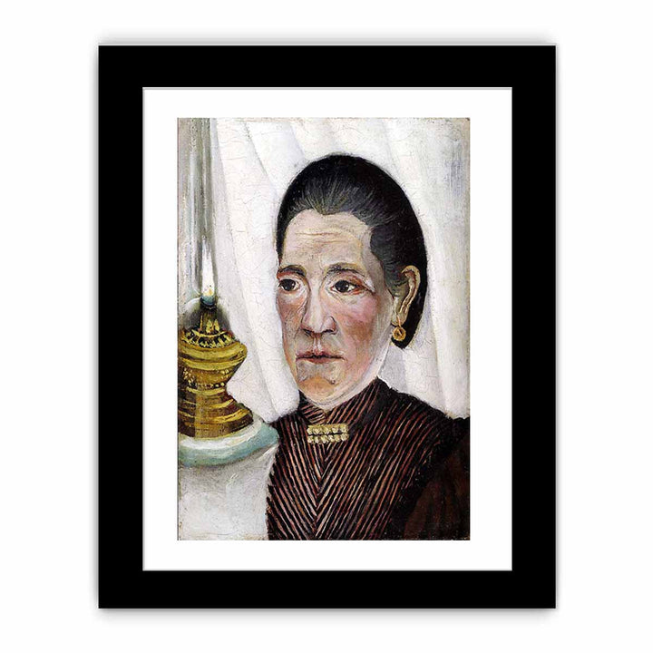 Portrait Of The Artist's Second Wife With A Lamp