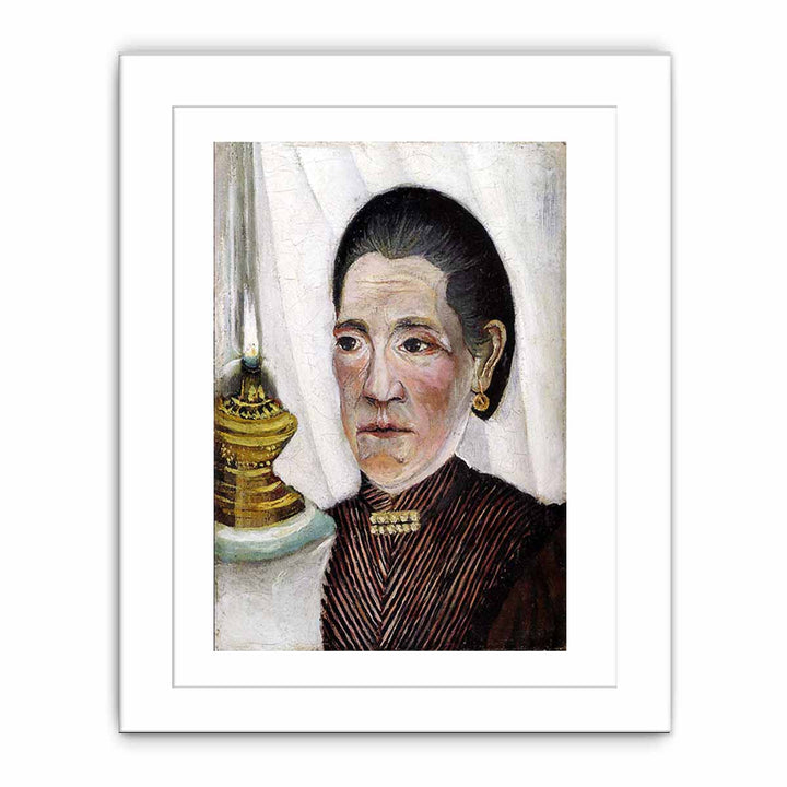 Portrait Of The Artist's Second Wife With A Lamp
