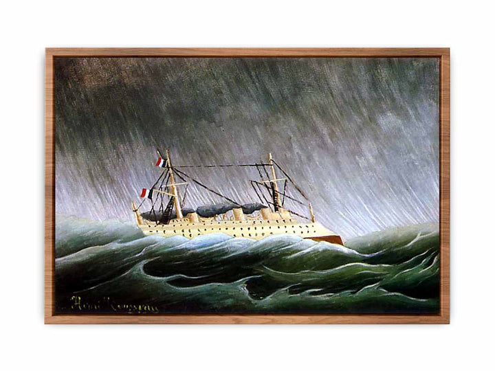 Boat in a Storm