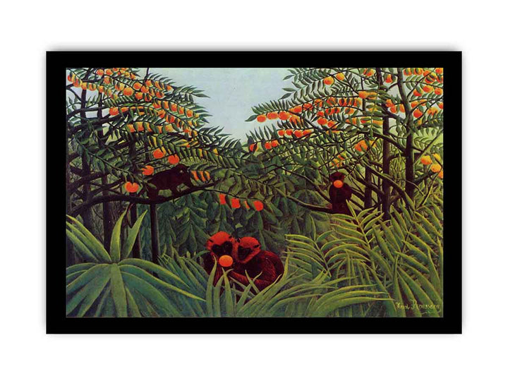 Apes In The Orange Grove