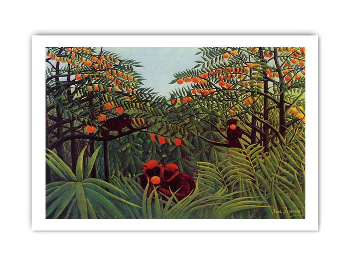 Apes In The Orange Grove