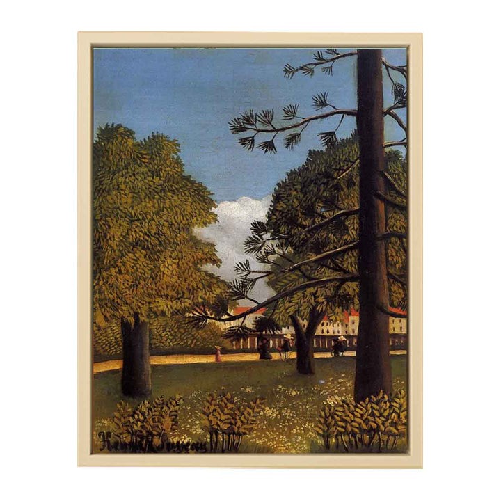 View Of Parc De Montsouris