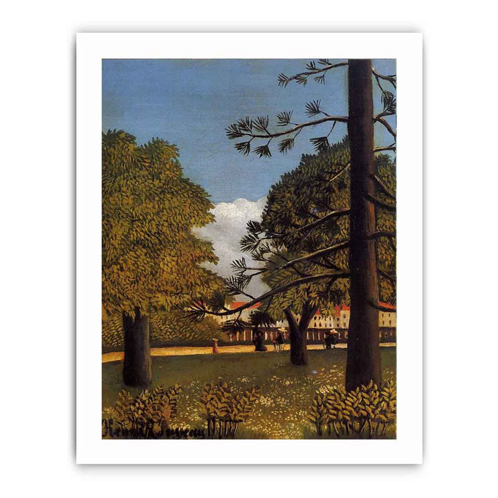 View Of Parc De Montsouris