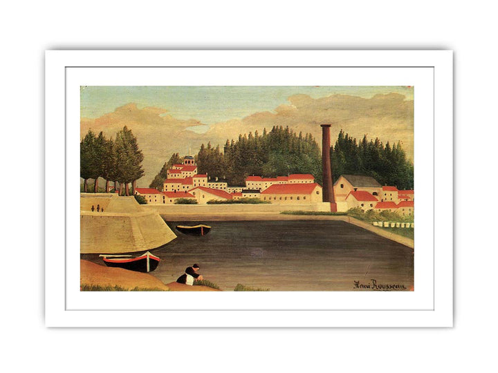 Village near a Factory