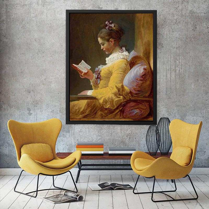 A Young Girl Reading c. 1776