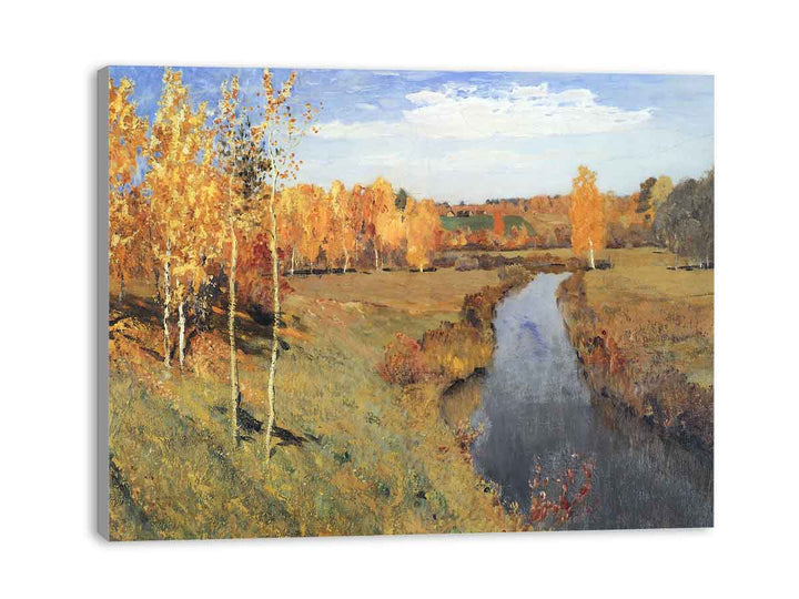 Golden autumn. Slobodka