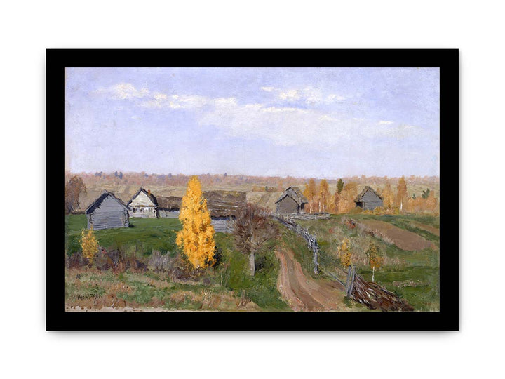 Golden autumn. Slobodka