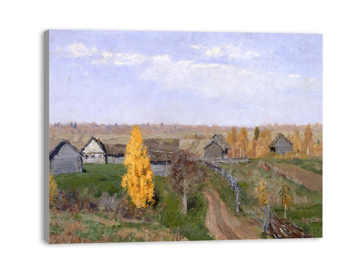 Golden autumn. Slobodka