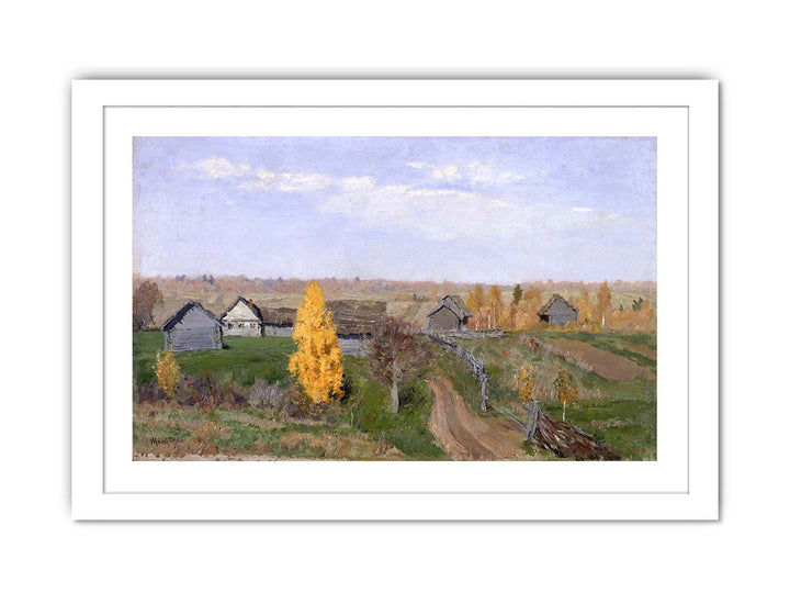 Golden autumn. Slobodka