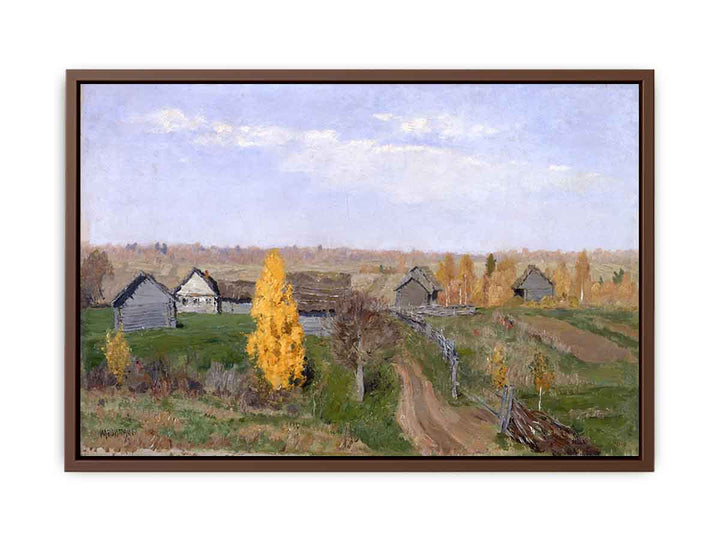 Golden autumn. Slobodka