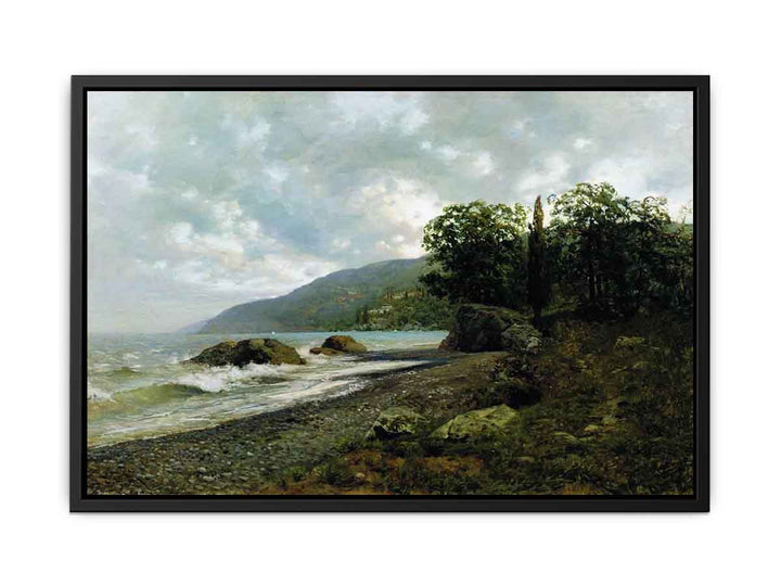Issac Levitan, 1887 - Landscape in Crimea
