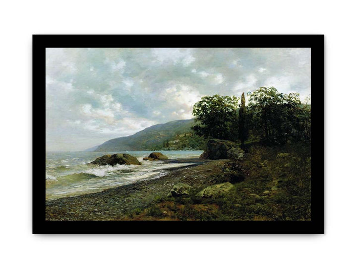 Issac Levitan, 1887 - Landscape in Crimea