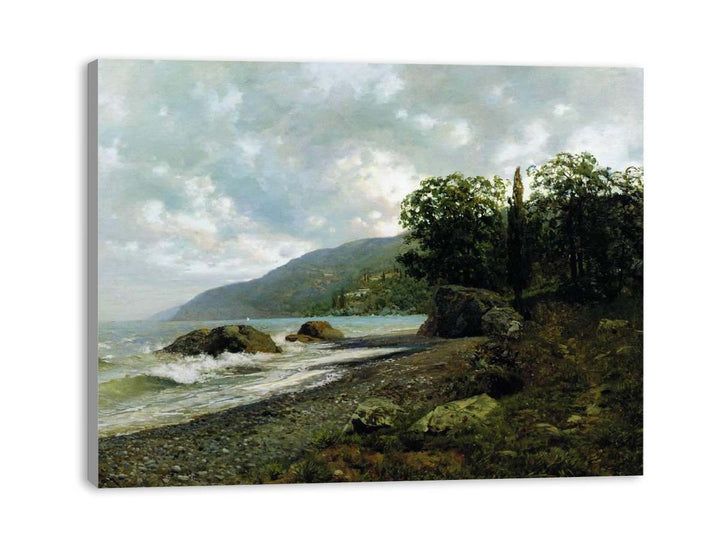Issac Levitan, 1887 - Landscape in Crimea