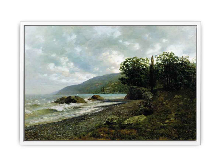 Issac Levitan, 1887 - Landscape in Crimea