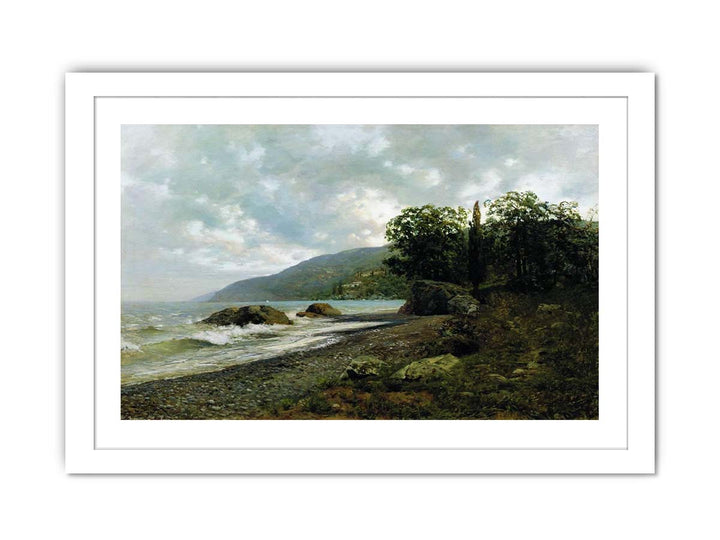 Issac Levitan, 1887 - Landscape in Crimea