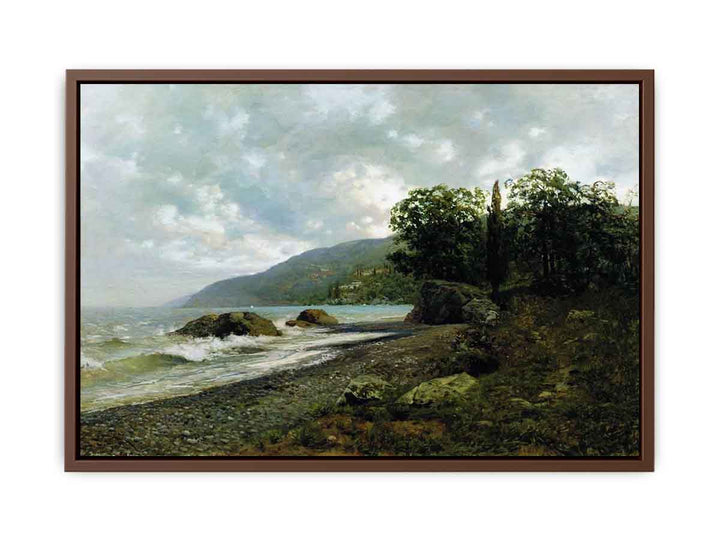 Issac Levitan, 1887 - Landscape in Crimea
