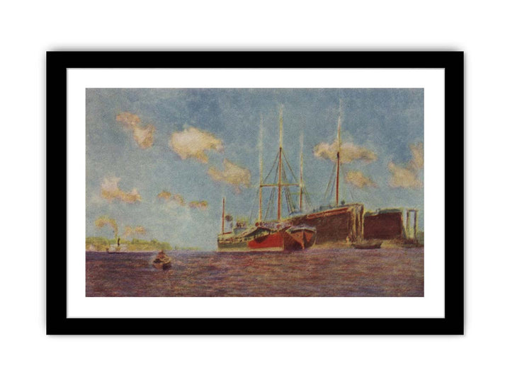 Levitan A fresh breeze On the Volga study
