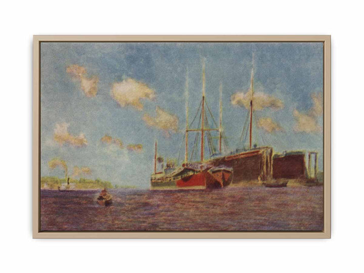 Levitan A fresh breeze On the Volga study