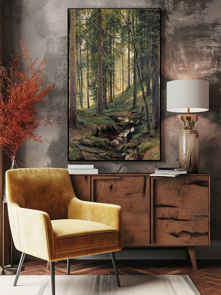 Stream in the Forest (On the Hillside)