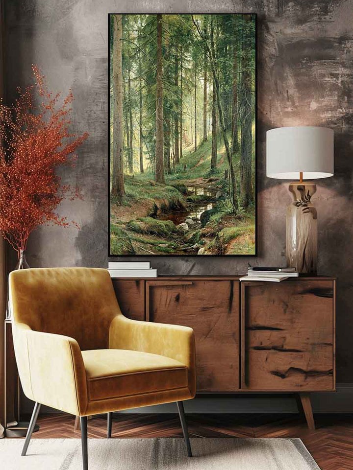 Stream in the Forest (On the Hillside)