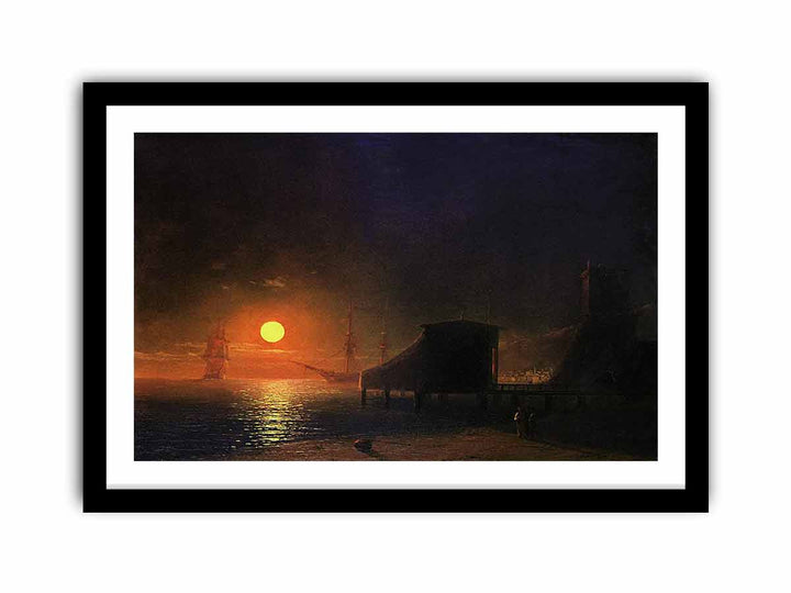 Theodosia. Moonlight night