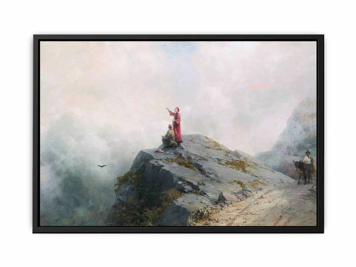 Dante Shows an Artist Some Unusual Clouds