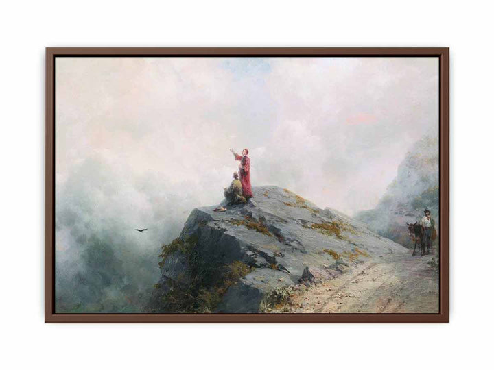 Dante Shows an Artist Some Unusual Clouds
