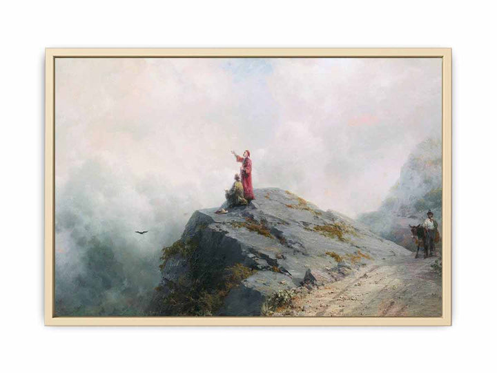 Dante Shows an Artist Some Unusual Clouds