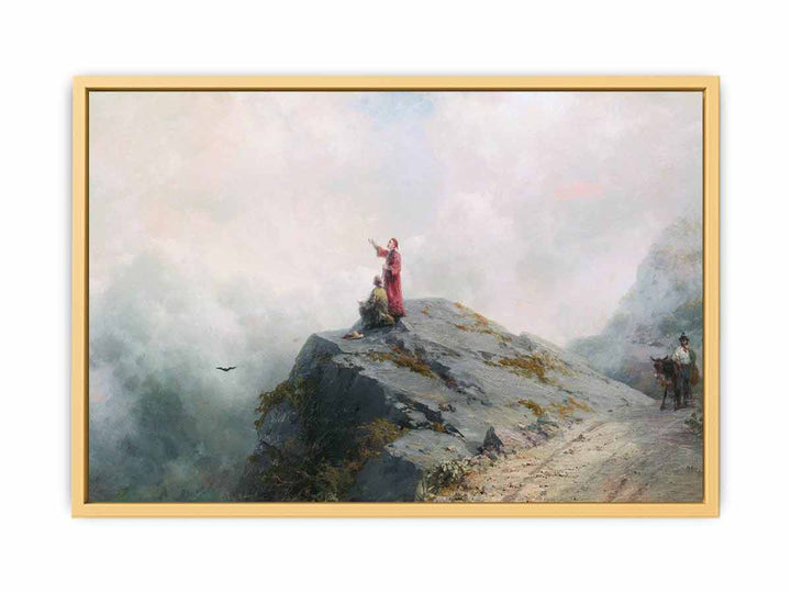 Dante Shows an Artist Some Unusual Clouds