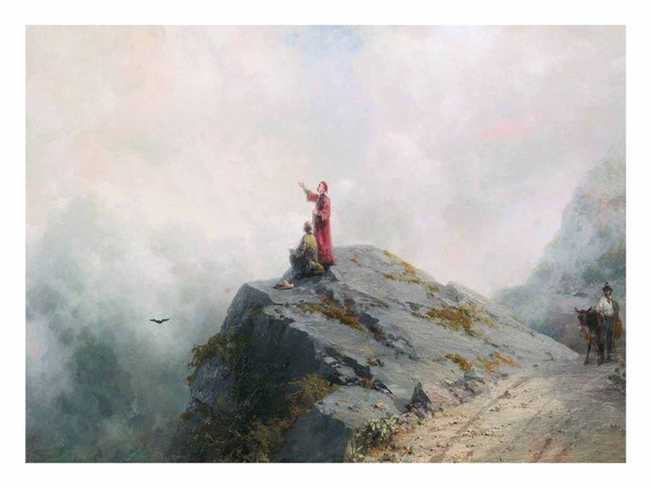 Dante Shows an Artist Some Unusual Clouds