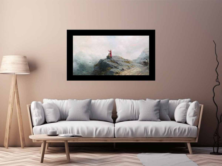 Dante Shows an Artist Some Unusual Clouds
